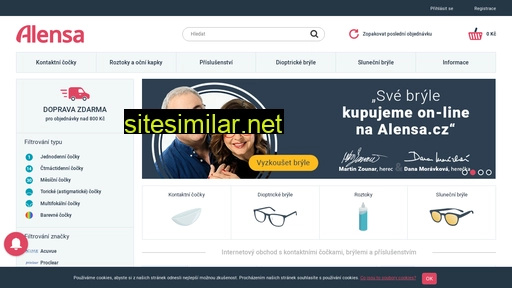 alensa.cz alternative sites