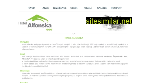 alfonska.cz alternative sites