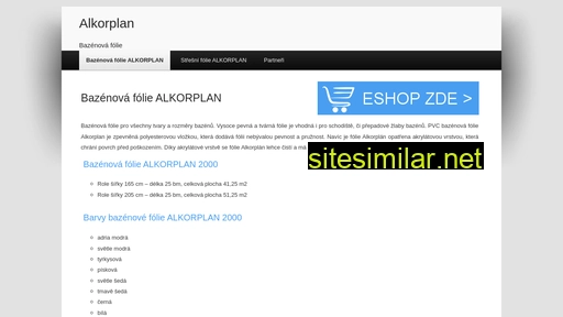 alkorplan.cz alternative sites