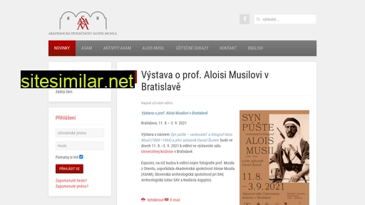 aloismusil.cz alternative sites