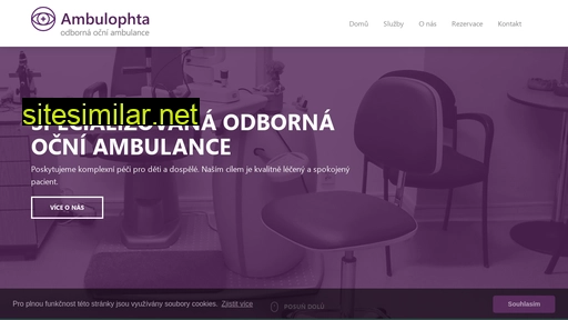 ambulophta.cz alternative sites