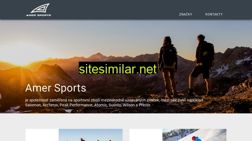 amersports.cz alternative sites