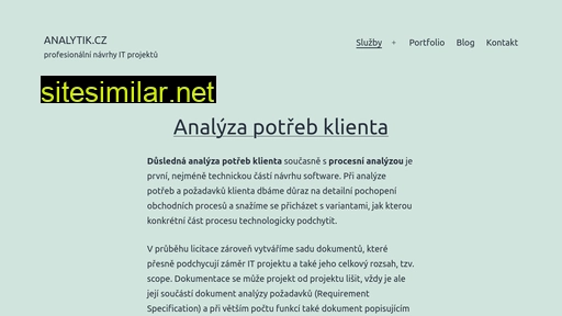 analytik.cz alternative sites