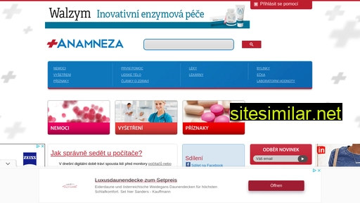 anamneza.cz alternative sites