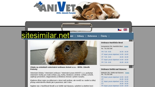anivet.cz alternative sites