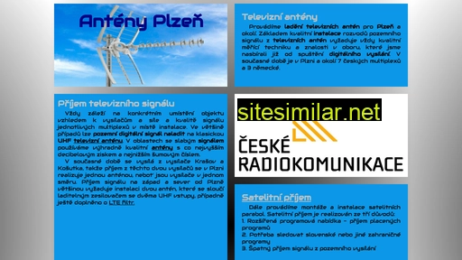 anteny-plzen.cz alternative sites