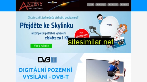 anteny-vokrinek.cz alternative sites