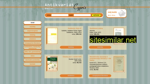 antikvariat-cypris.cz alternative sites