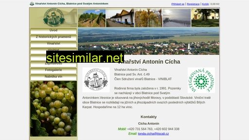 antonincicha.cz alternative sites