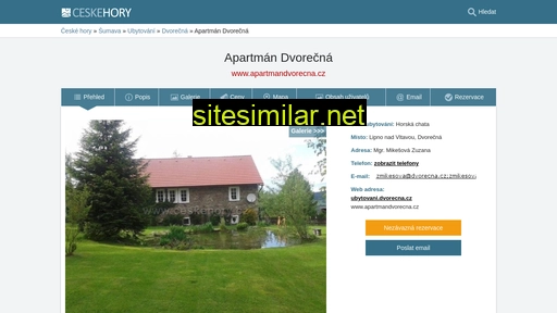apartmandvorecna.cz alternative sites
