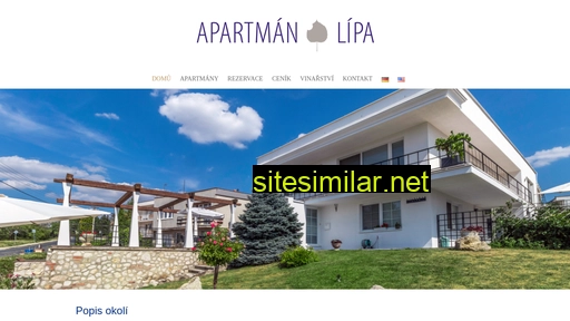apartmanlipa.cz alternative sites