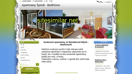 Apartmany-spindl-bedrichov similar sites