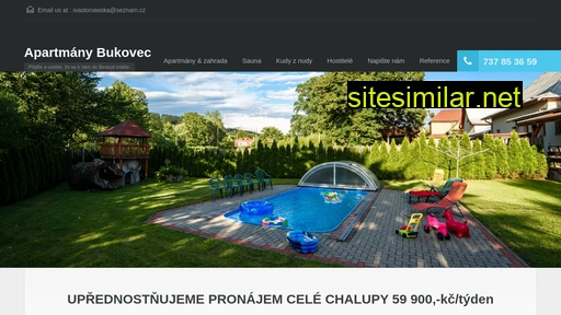 apartmanybukovec.cz alternative sites