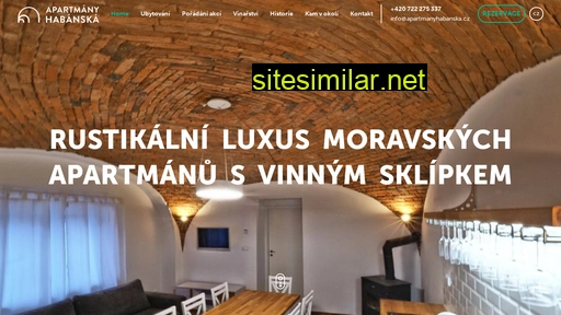 apartmanyhabanska.cz alternative sites