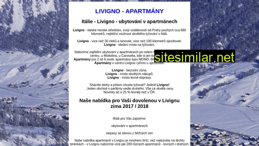 apartmanylivigno.cz alternative sites