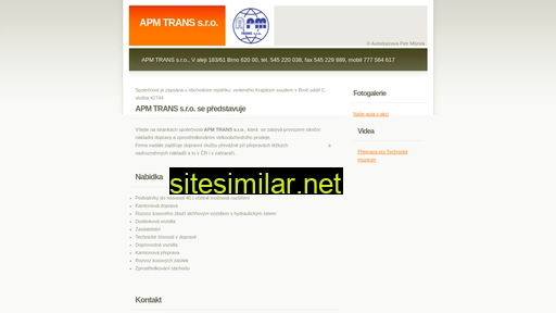 apmtrans.cz alternative sites