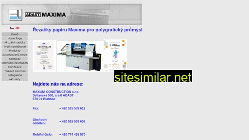 apos-maxima.cz alternative sites