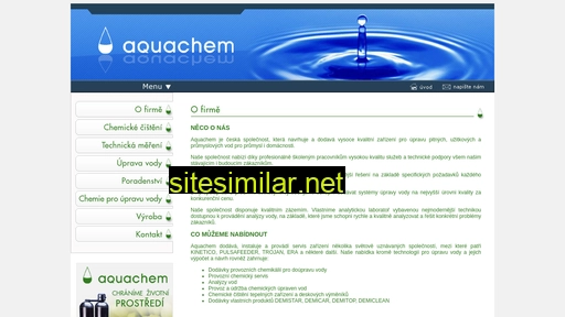 aquachem.cz alternative sites