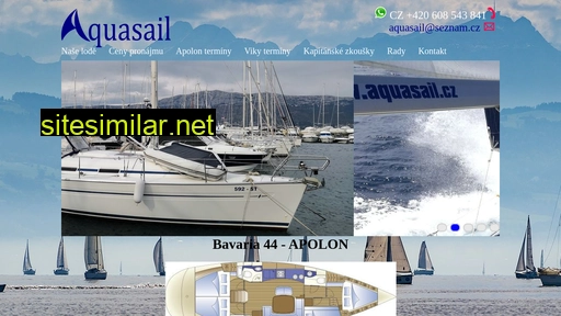 aquasail.cz alternative sites