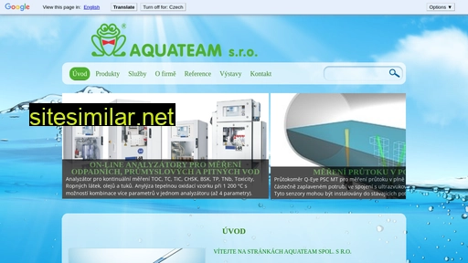 aquateam.cz alternative sites