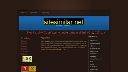 archivct.cz alternative sites