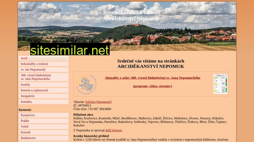 arcidekanstvi-nepomuk.cz alternative sites