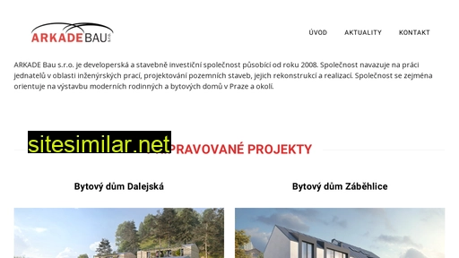 arkadebau.cz alternative sites