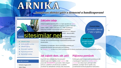 arnika-zatec.cz alternative sites