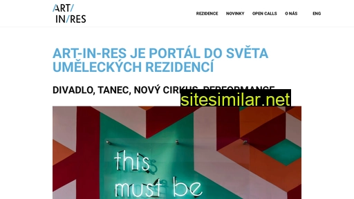 artinres.cz alternative sites