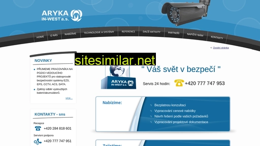 aryka.cz alternative sites