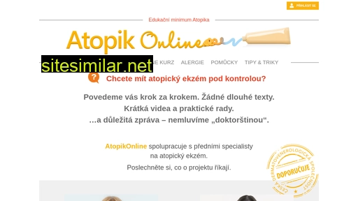atopikonline.cz alternative sites