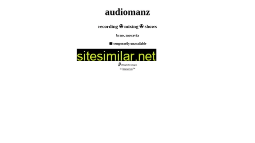 Audio similar sites