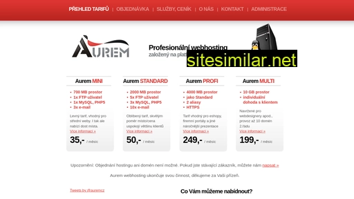 aurem.cz alternative sites