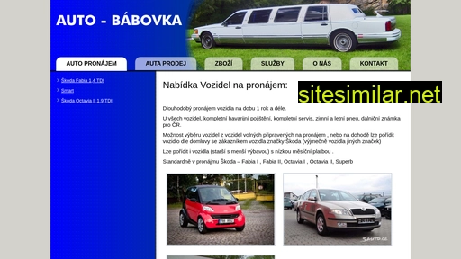 auto-babovka.cz alternative sites