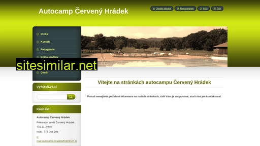 autocamp-cervenyhradek.cz alternative sites