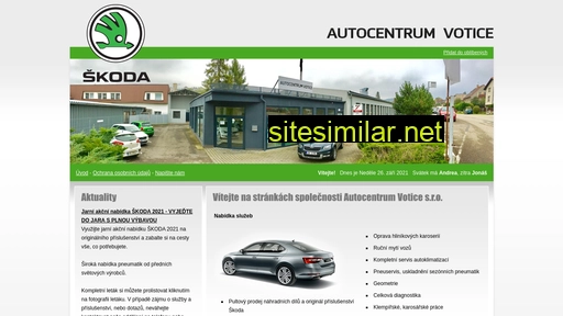 autocentrumvotice.cz alternative sites
