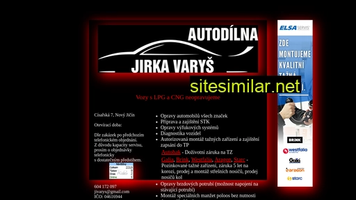 autodilnavarys.cz alternative sites