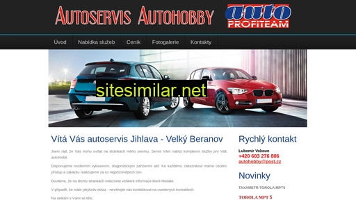 autohobby-vokoun.cz alternative sites