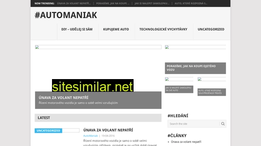 automaniak.cz alternative sites