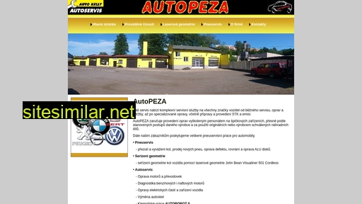 autopeza.cz alternative sites