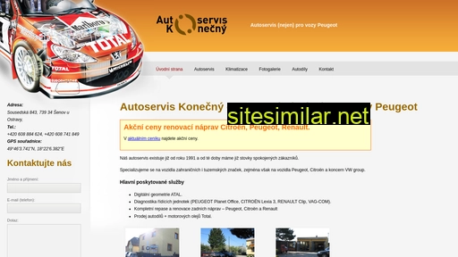 autoservis-konecny.cz alternative sites