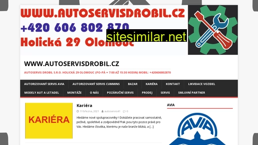 autoservisdrobil.cz alternative sites