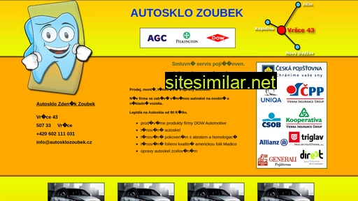 autosklozoubek.cz alternative sites