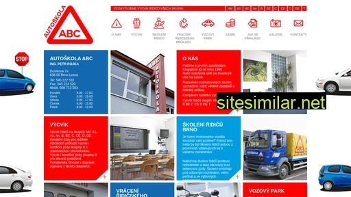 autoskola-abc.cz alternative sites