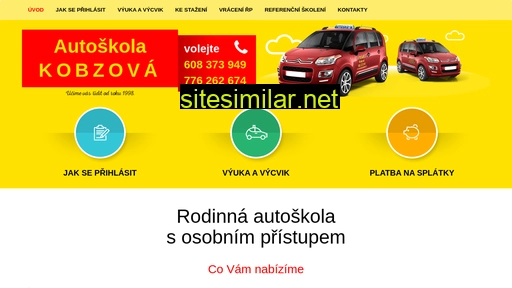 autoskola-kobzova.cz alternative sites