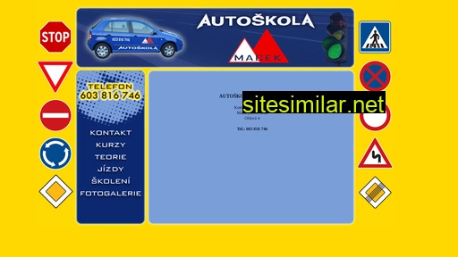 autoskola-macek.cz alternative sites