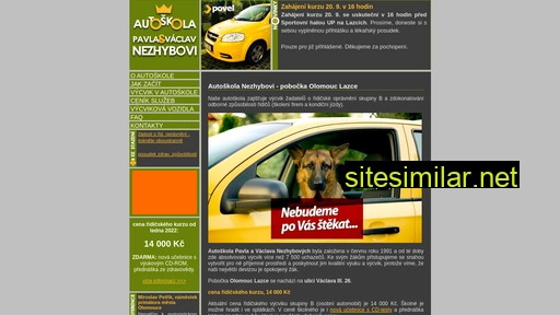 autoskola-nezhybovi.cz alternative sites