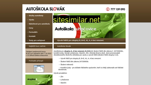 autoskola-slovak.cz alternative sites
