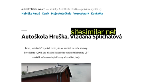 autoskolahruska.cz alternative sites