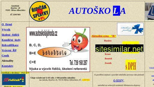 autoskolajahoda.cz alternative sites